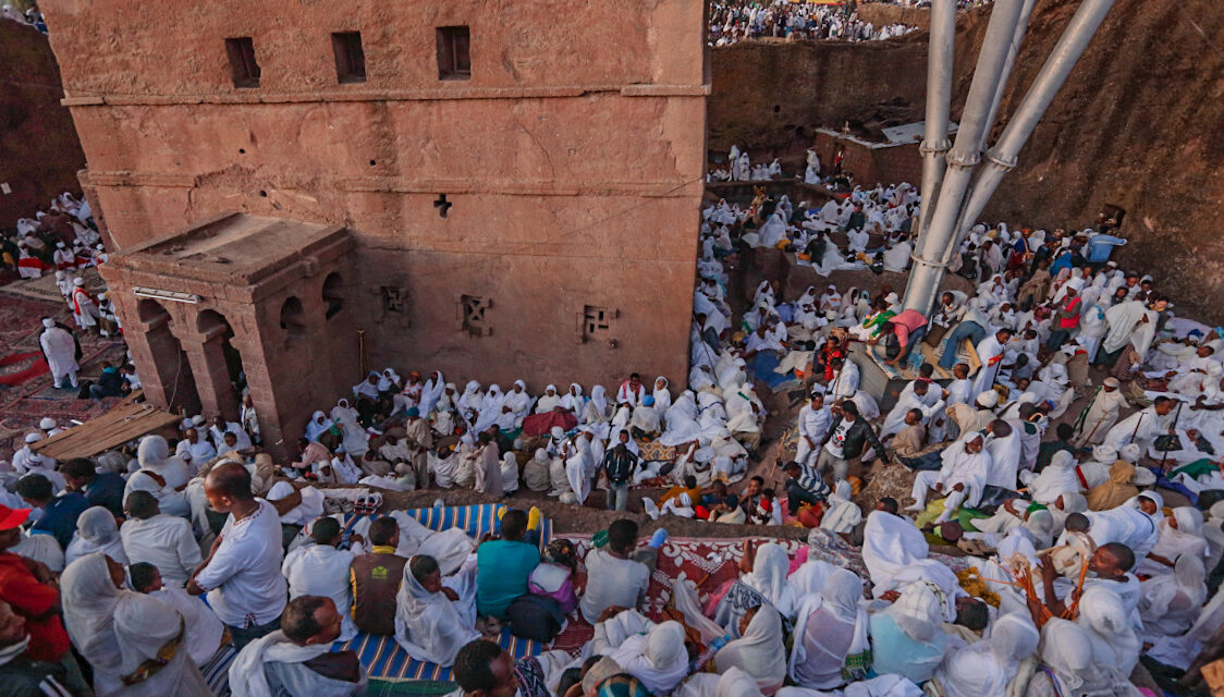 Ethiopian Christmas Festival Celebration at Lalibela