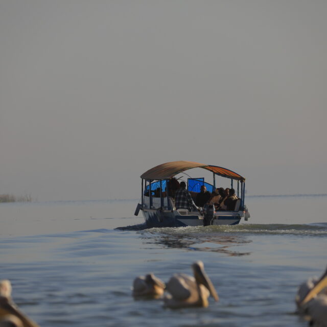 A boat over lake Tana (2)